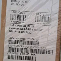 Laptop lenovo 15iru7