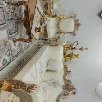 مبل در حد نو همراه روکش