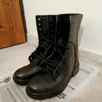 بوت (پوتین) مردانه چرمی ساق بلند