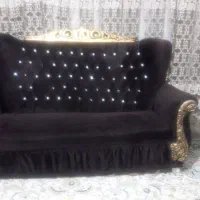 مبلمان سلطنتی ۷ نفره و میز ناهار خوری ۴ نفره|مبلمان خانگی و میز عسلی|فسا, |دیوار