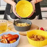 ظرف سیلیکونی سرخ کن و هوا پز