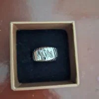 انگشتر استیل رنگ ثابت