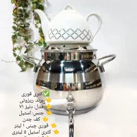 کتری قوری کی اس تی کف چدن با شرایط اقساطی|قوری، کتری، قهوهساز دستی|قم, زاد|دیوار