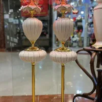 آباژورطلایی فورتیک کنارسالنی|چراغ خواب و آباژور|اردبیل, |دیوار