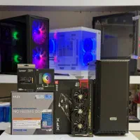 کیس گیمینگ I312100Fگرافیک RX590 3F کیس Arad