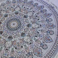 روفرشی گرد زربافت یزد دومتر دردومتر