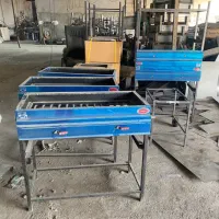 کباب پز پایه دار ۹۰ سانت گازی با ناودونی چدن