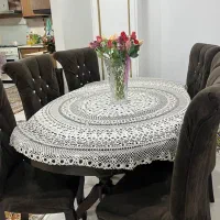 میز ناهار خوری 6نفره|میز و صندلی غذاخوری|کلاچای, |دیوار