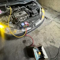 خدمات سیم کشی گاز کولر ریمپ خودرو در محل