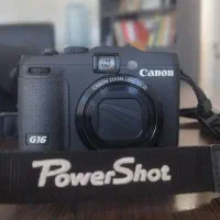 دوربین حرفه ای canon G16 درحدنو