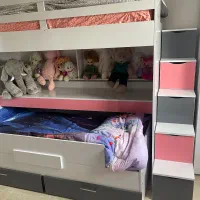 تخت دو طبقه سفارشی ساخت کودک نوجوان|تخت و سرویس خواب|تهران, شهرک مخابرات|دیوار