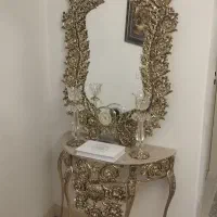 آینه شمعدان برنج اصل نو