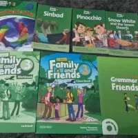 مجموع کتاب‌زبان آموزشگاهیfamily andfriends 3بریتیش