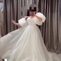 لباس مجلسی رنگ گلبهی ،نو