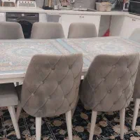 میزنهارخوری ۸نفره درحدنو|میز و صندلی غذاخوری|بندرعباس, |دیوار