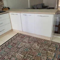 کابینت های گلاس همراه هود و سینک دوقلوی ظرفشویی|مصالح و تجهیزات ساختمان|تهران, آهنگ|دیوار