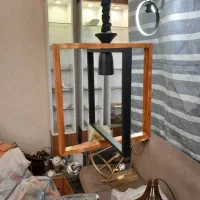 لوستر  چوب فلز|لوستر و چراغ آویز|گلپایگان, |دیوار
