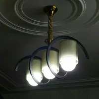 لوستر سه تایی نو نو|لوستر و چراغ آویز|اصفهان, شیخ اشراق|دیوار