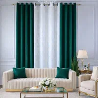 پرده پانچ اقتصادی وشیک دوخت آماده ارسال سراسرکشور