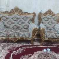 مبل سلطنتی 7نفره|مبلمان خانگی و میز عسلی|ازنا, |دیوار