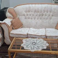 مبل طرح سلطنتی. ۹نفره با میز عسلی