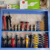 فنر لول دوگانه CNG پراید تیبا کمک فنرکی دی اس عظام