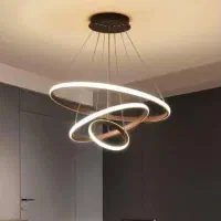 لوستر آباژور دیواری LED با هجده ماه گارانتی|لوستر و چراغ آویز|اصفهان, برازنده|دیوار