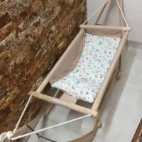 گهواره ننو نوزاد|تخت و سرویس خواب|آمل, |دیوار