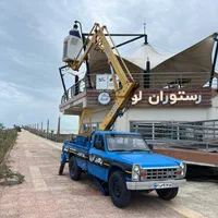 اجاره جرثقیل بالابر نیسان لجور سبد دار
