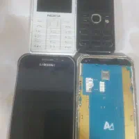 چهار عدد گوشی نوکیا و j1 Ace قیمت 800 هزار