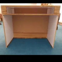 میز تحریر با مبل قیمت که گذاشتم مبل خالی هم نمیدن|میز تحریر و کامپیوتر|شیراز, سینما سعدی|دیوار