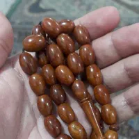 تسبیح کهنه کشکول اصل تراش کاس یا نر او ماده