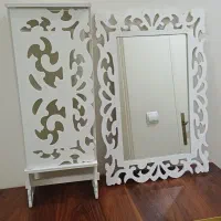 آینه و باکس سرویس بهداشتی