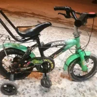 دوچرخه سایز کوچک تمیز و سالم