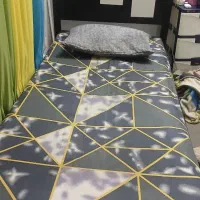 تخت یه نفره ام دی اف بدون تشک