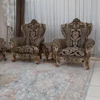 مبل سلطنتی در حد نو|مبلمان خانگی و میز عسلی|کرمانشاه, |دیوار