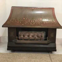 بخاری شومینه ای گازی در حد نو