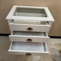 کنسول لوکس قاشق و چنگال سه کشو مناسب جهیزیه عروس|بوفه، ویترین، کنسول|کرج, عظیمیه|دیوار