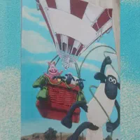 فرش فانتزی کودک طرح کارتونی