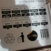 سینما خانواده کانکور در حد بسیار نو|سیستم صوتی خانگی|مشهد, جانباز|دیوار