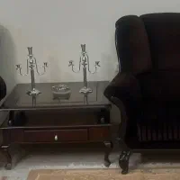 مبل کلاسیک ۷ نفره همراه با میز ناهارخوری|مبلمان خانگی و میز عسلی|تهران, تهران پارس|دیوار
