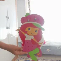 لوستر اتاق کودک طرح دختر توت فرنگی