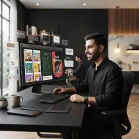 طراحی بنر، پوستر و معرفی محصول برای کسب‌وکارها