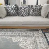 مبلمان 8نفره باناهارخوری ومیز وسط|مبلمان خانگی و میز عسلی|زیباشهر, |دیوار