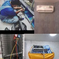 تعمیرنصب سرویس کولرگازی/آبی/ دیواری/ایستاده/یخچال