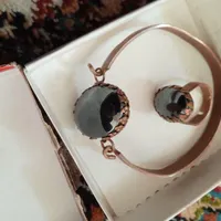 انگشتر ودستبند مسی