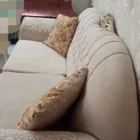 یک دست مبل راحتی۱۰نفره همراه بااباژور