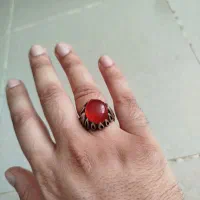 انگشتر نقره عقیق