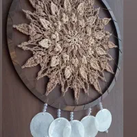 بادزنگ صدفی ماندالا بافی