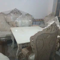 حراج ۱۰ دست مبل و نهار خوری در حد نو از ۸ت|مبلمان خانگی و میز عسلی|یاسوج, |دیوار